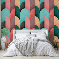 The design has a distinct mid-century modern aesthetic.
