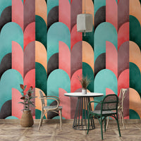 The color palette is composed of warm and inviting tones, typical of a sunrise.