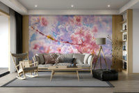 The style is artistic photography, with a soft focus or ethereal effect.
