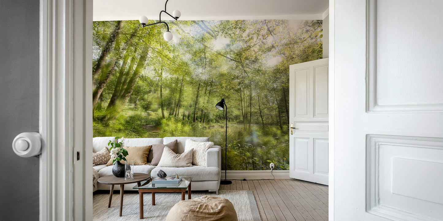 Suitable for a living room, bedroom, or a nature-inspired, calming, contemplative interior.
