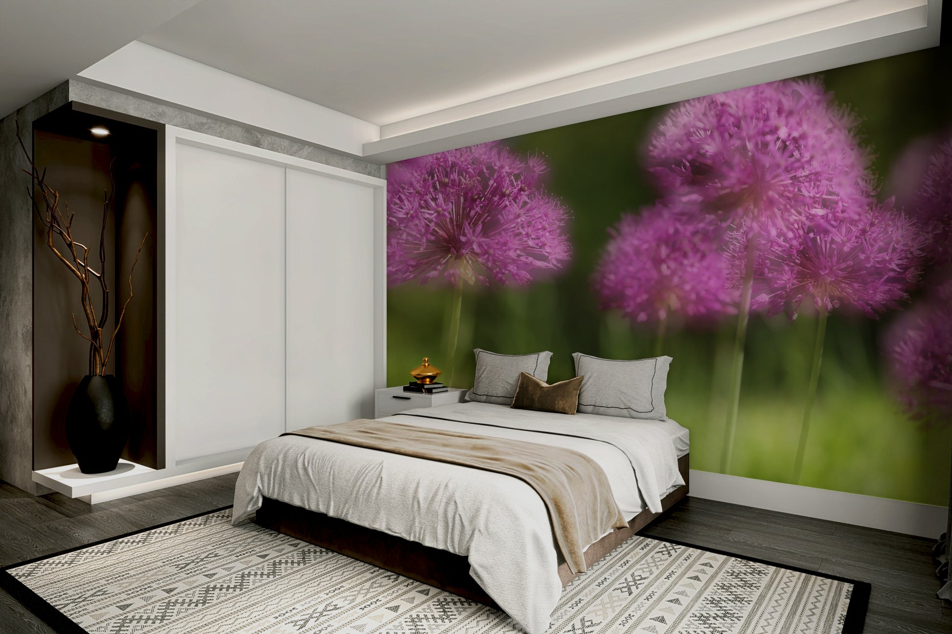 The texture appears smooth and artistic, like a fine art print.
