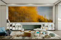 Suitable for a living room, dining room, or a nature-inspired, vibrant interior.
