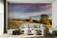 Suitable for a living room, dining room, or a nature-inspired, calming interior.
