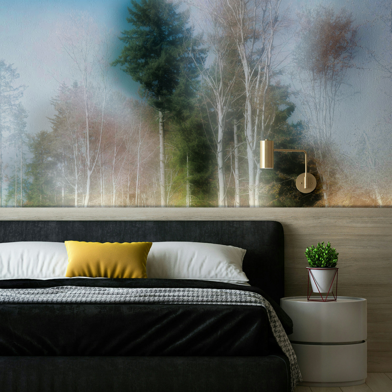 Ethereal Forest Landscape Photography | Tranquil Nature Art Print Wall Mural