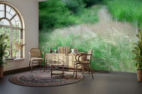 The image has a soft-focus effect, giving it a peaceful and serene feel.