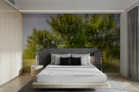 The colors are various shades of green, giving a fresh and natural feel.

