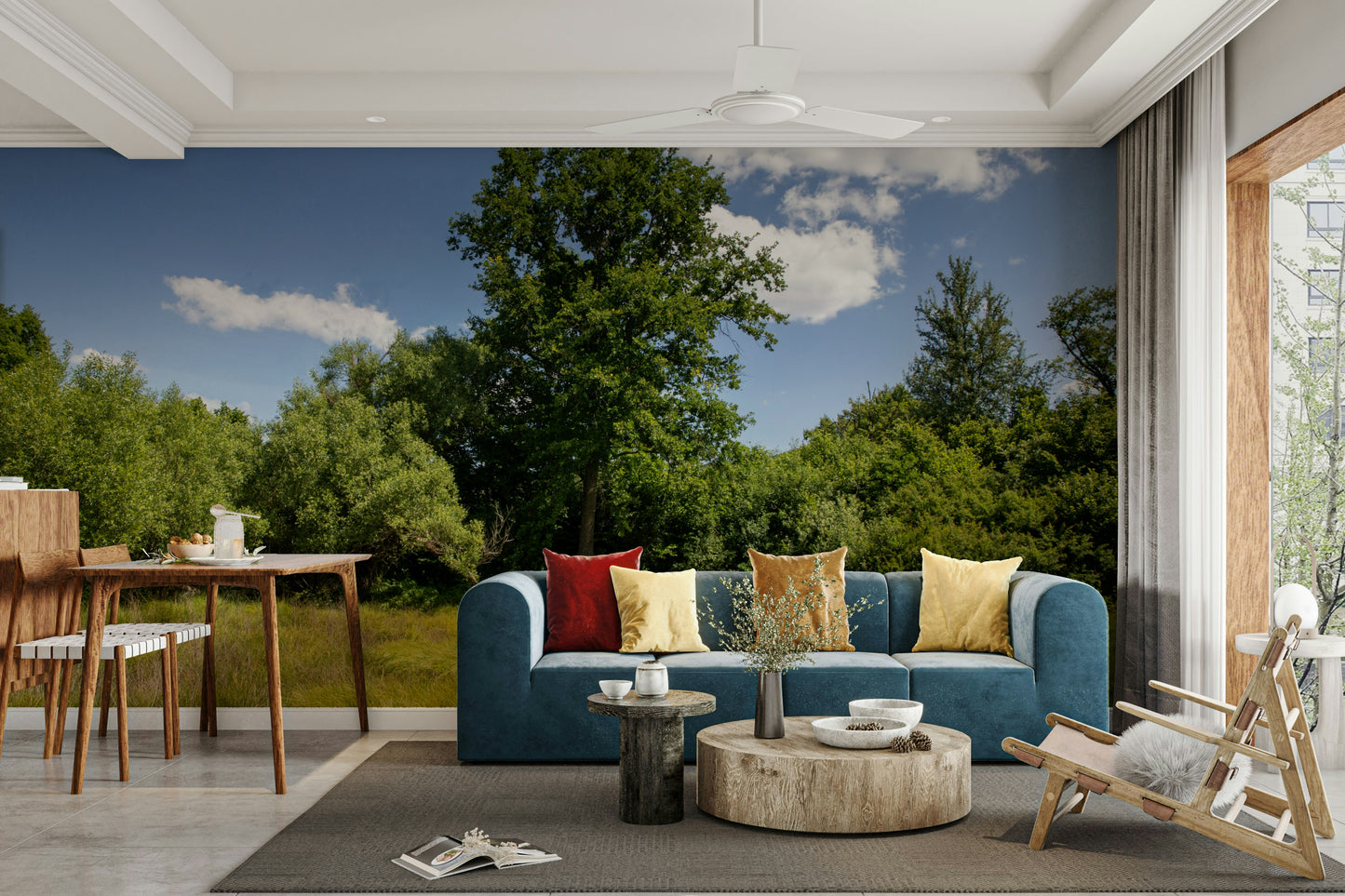 A large-scale nature photography print.

