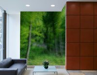 Artistic interpretation of a forest.

