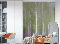 Soft, muted colors with gentle light.

