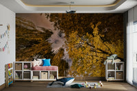 The high-quality print shows the fine details of the leaves and branches.

