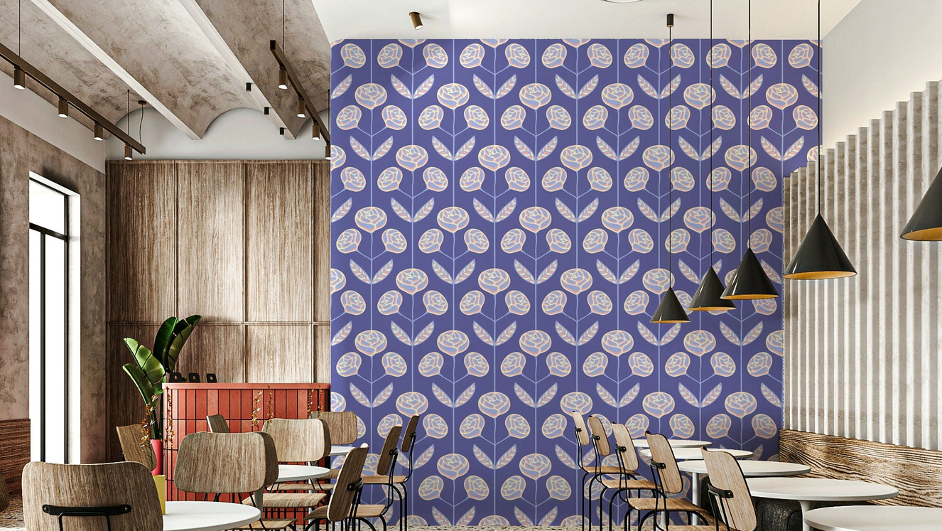 Artistic and elegant flower design.

