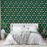 Seamless pattern for wall application.

