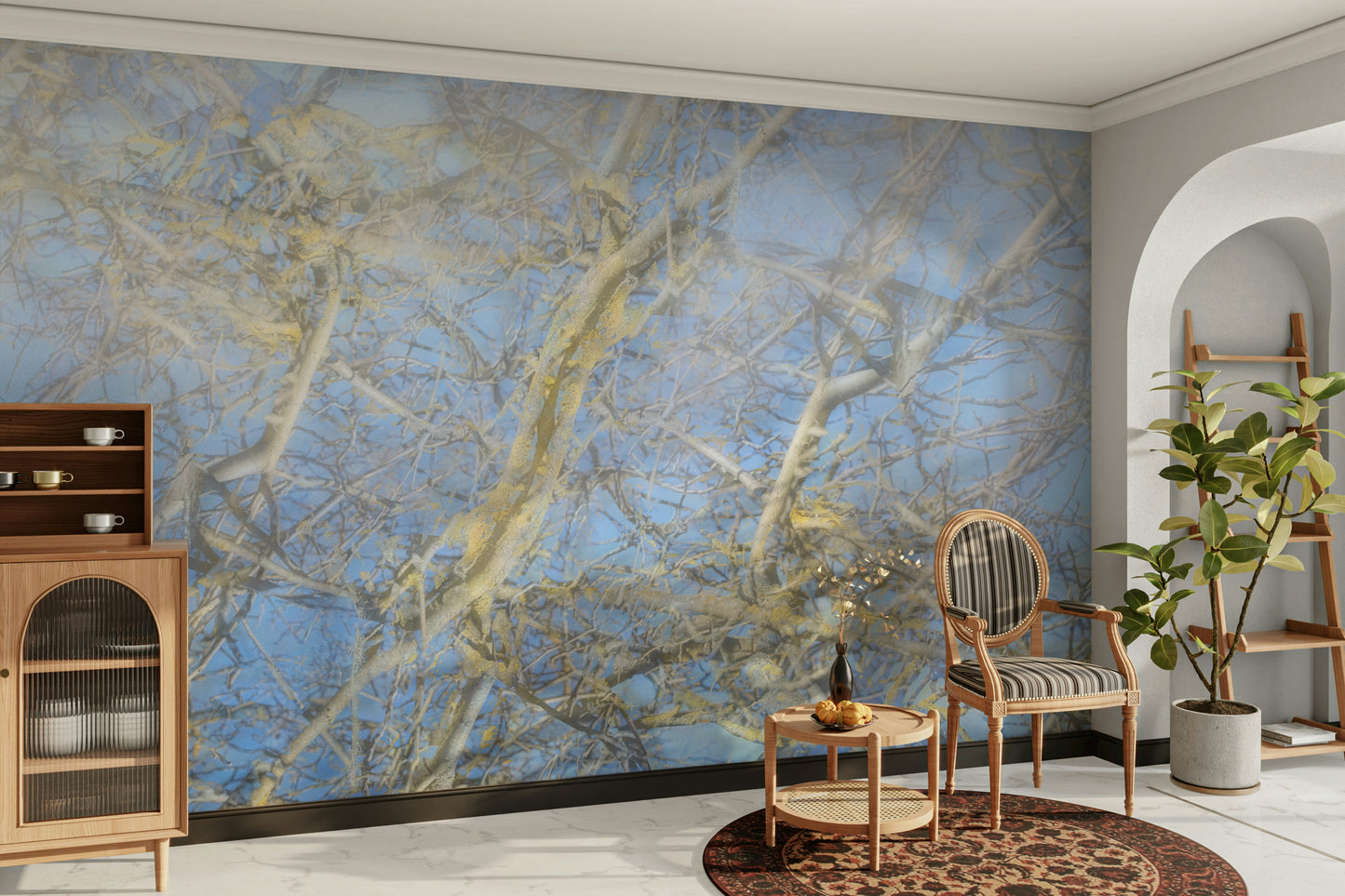 Inviting and calming aesthetic.

