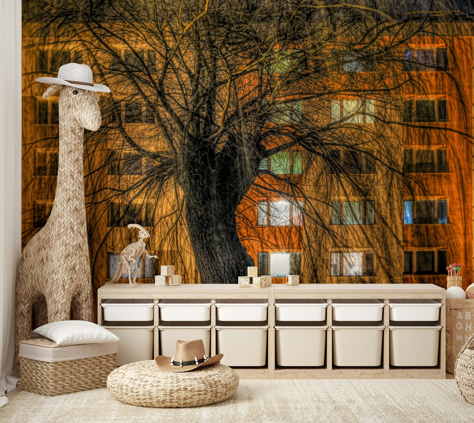 Ideal for a living room, office, or bedroom.

