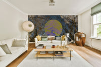 Overlaid artistic composition.

