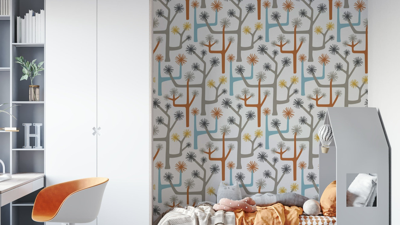 Harmonious color palette with gentle contrast.

