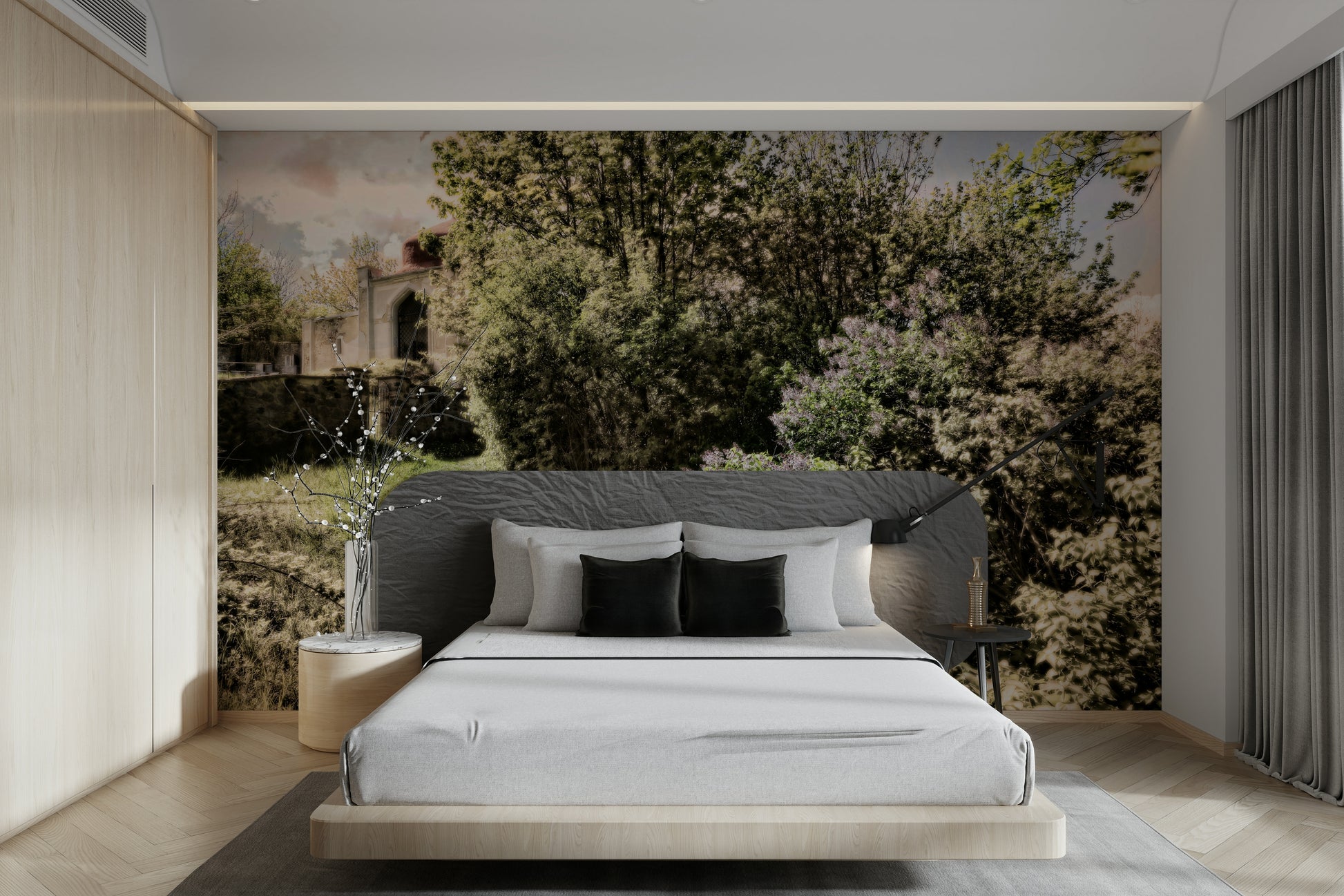 Serene nature photography of a winding trail.

