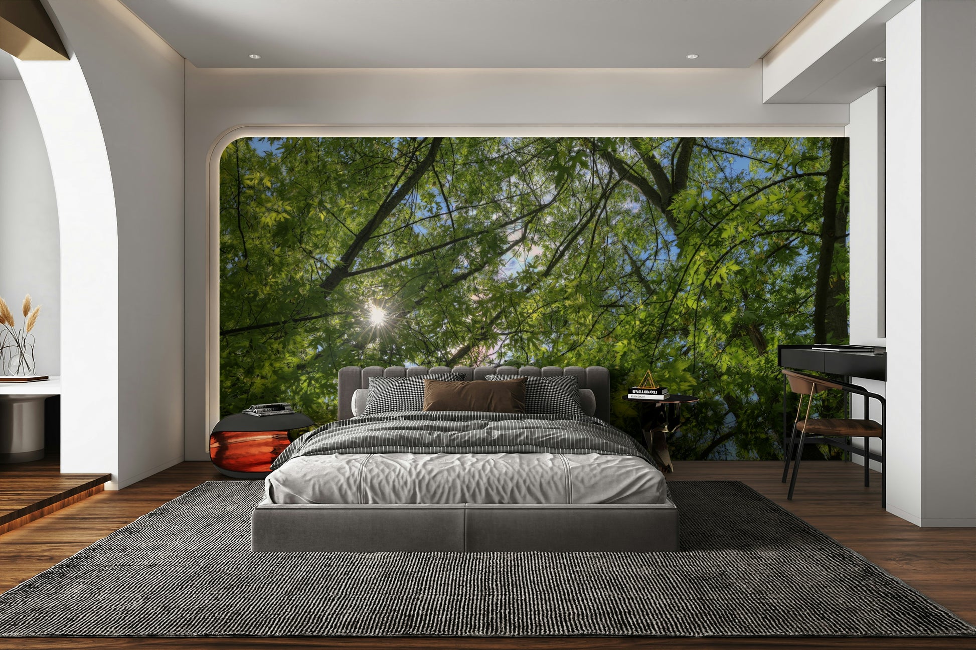 Ideal for a living room, bedroom, or sunroom.

