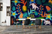 Wall mural inspired by art and culture
