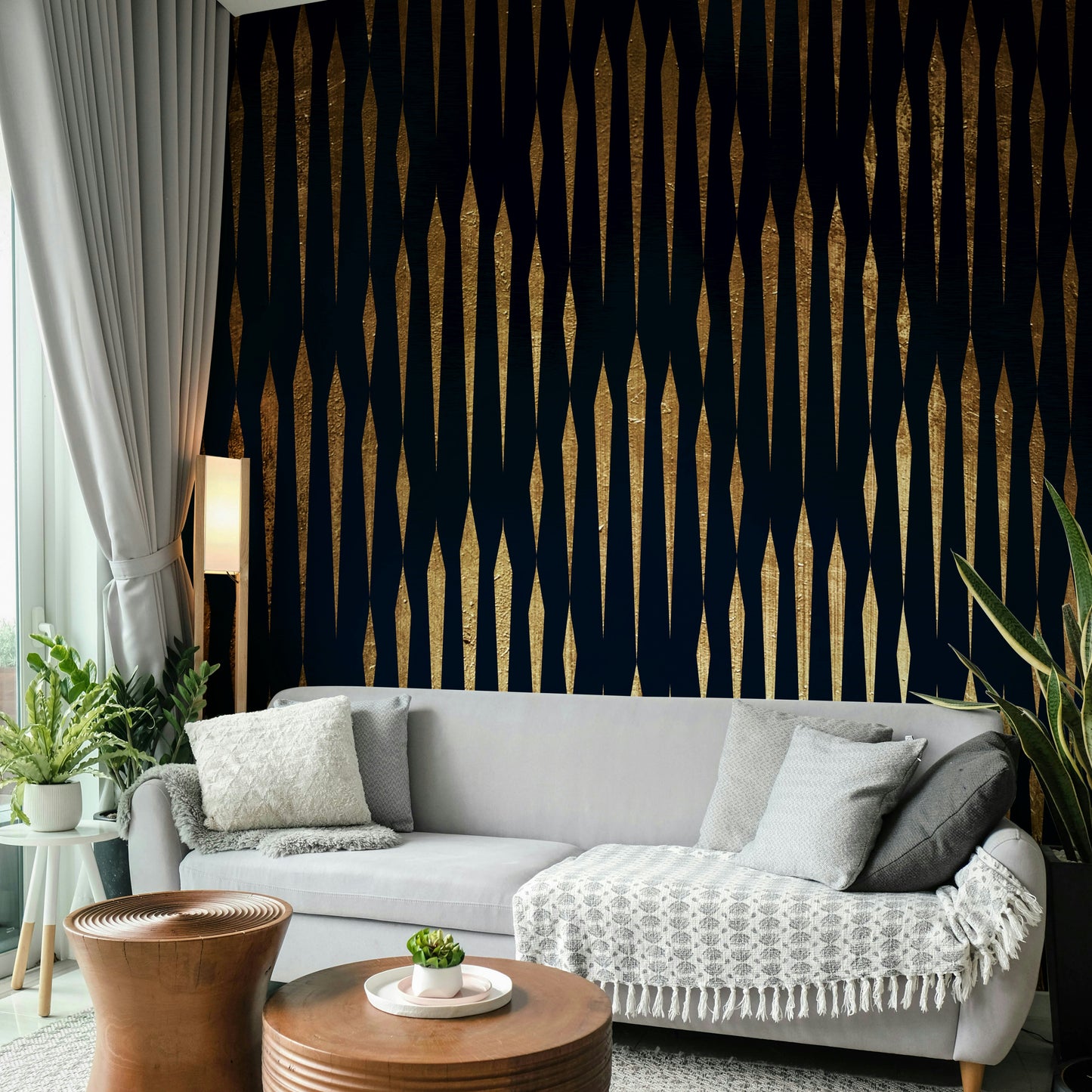 Mist or fog creating an ethereal atmosphere.

