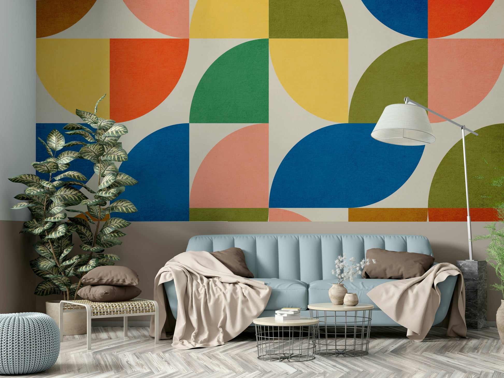 Reflections on water or glass surfaces.

