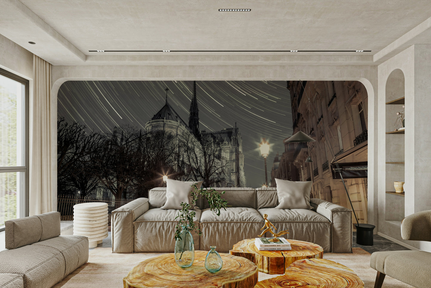 Artistic night photography wall art.

