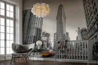 Iconic city street view.

