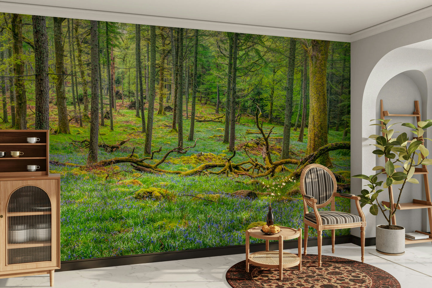 Soft focus of natural wallpaper.

