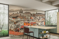 Domed building in a city landscape.

