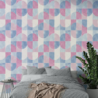 Modern living room wallpaper.

