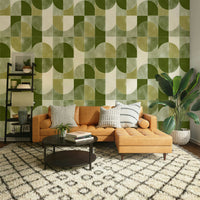 Abstract geo tiles design.


