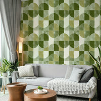 Modern living room wallpaper.

