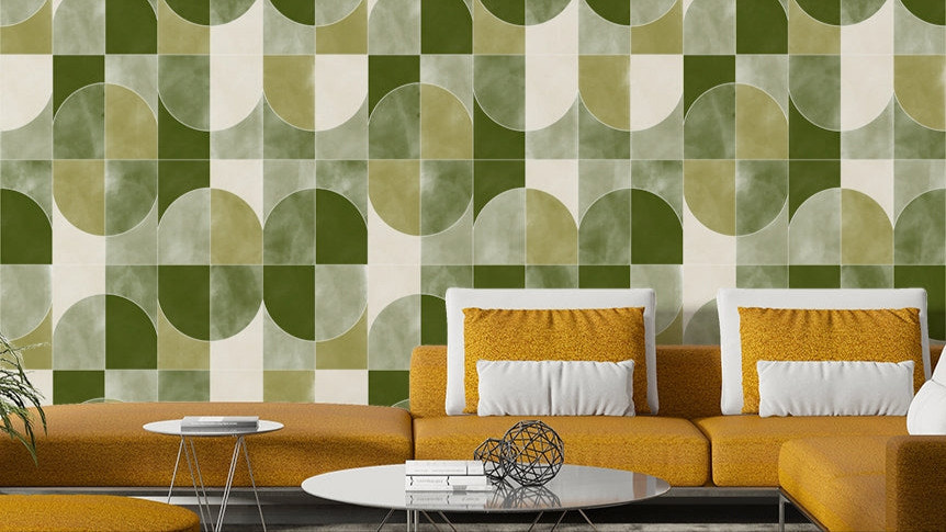 Musky toned wall covering.

