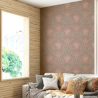 Ornate floral design for walls.

