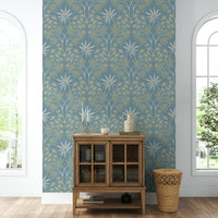 Ornate floral design for walls.

