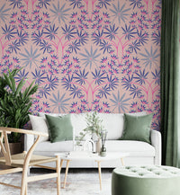 Ornate floral design for walls.

