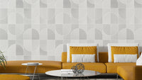 Geometric tile pattern.

