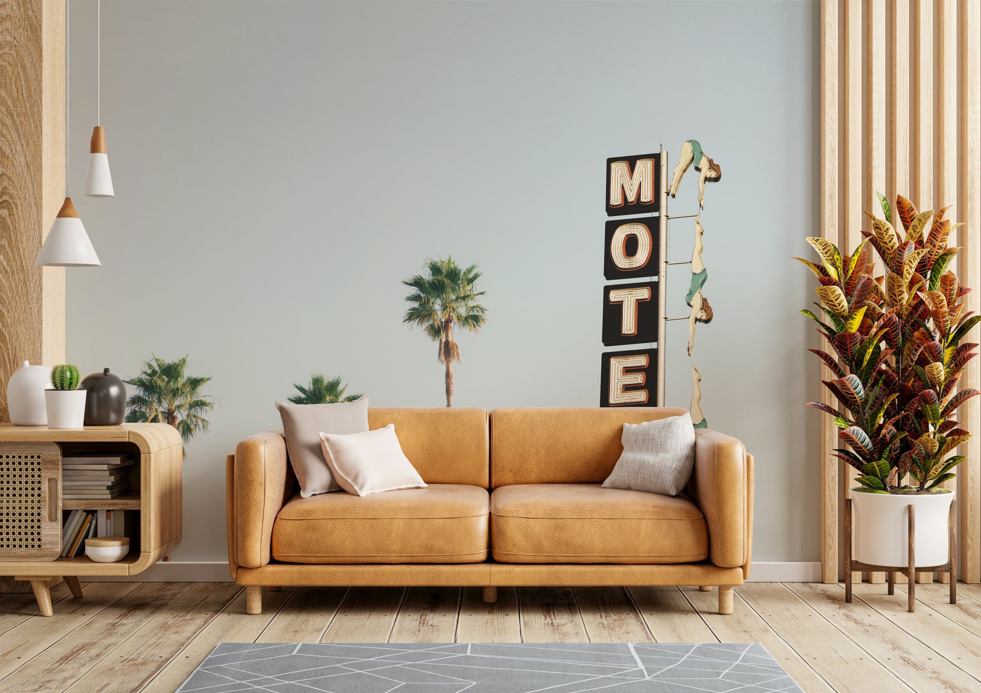 Monochromatic or subtle color palette.

