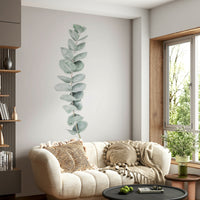 Artistic rendering of eucalyptus foliage.

