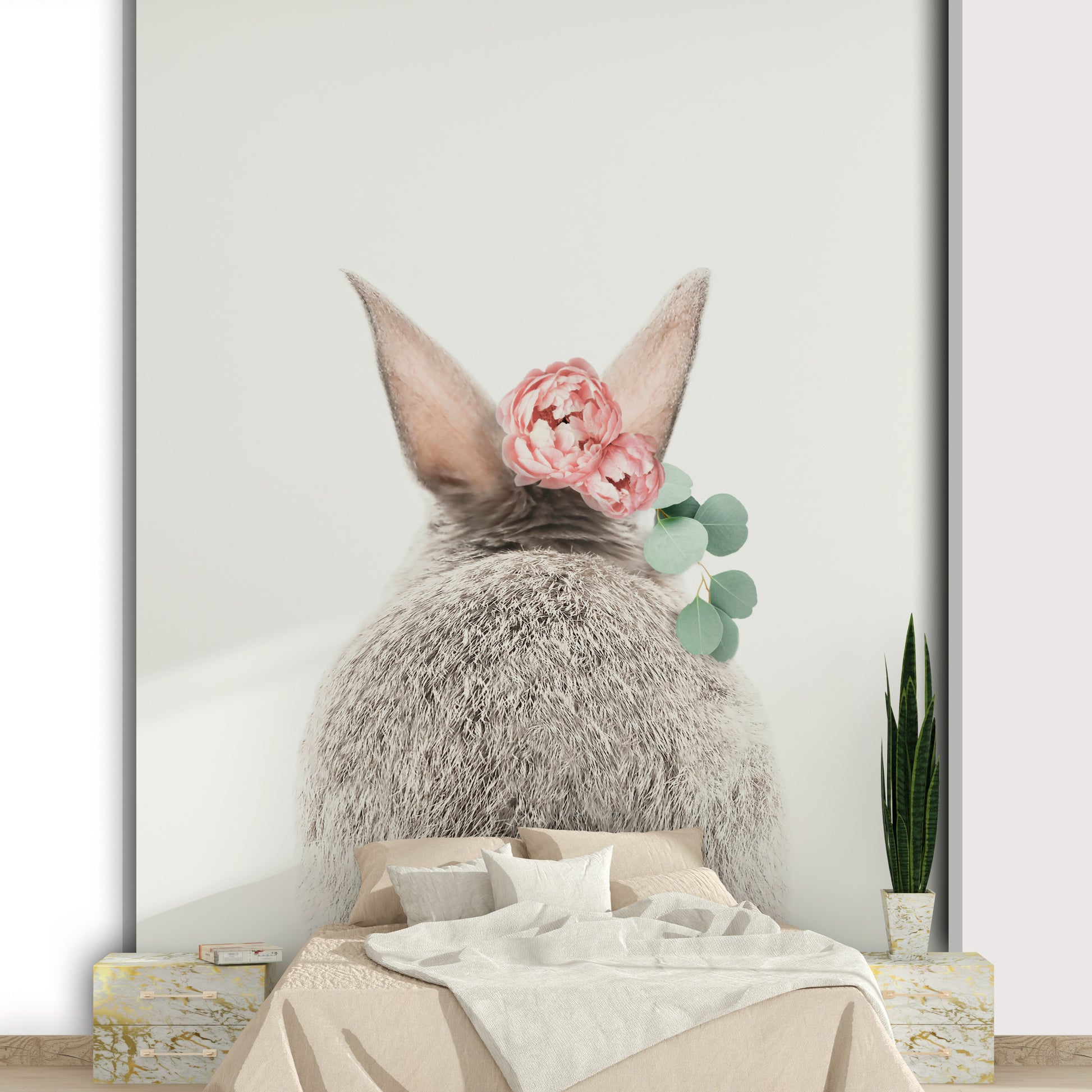 Wall decor evoking happiness and a love for animals.

