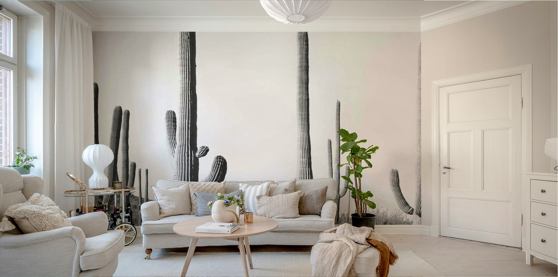 Wall decor evoking serenity and natural beauty.

