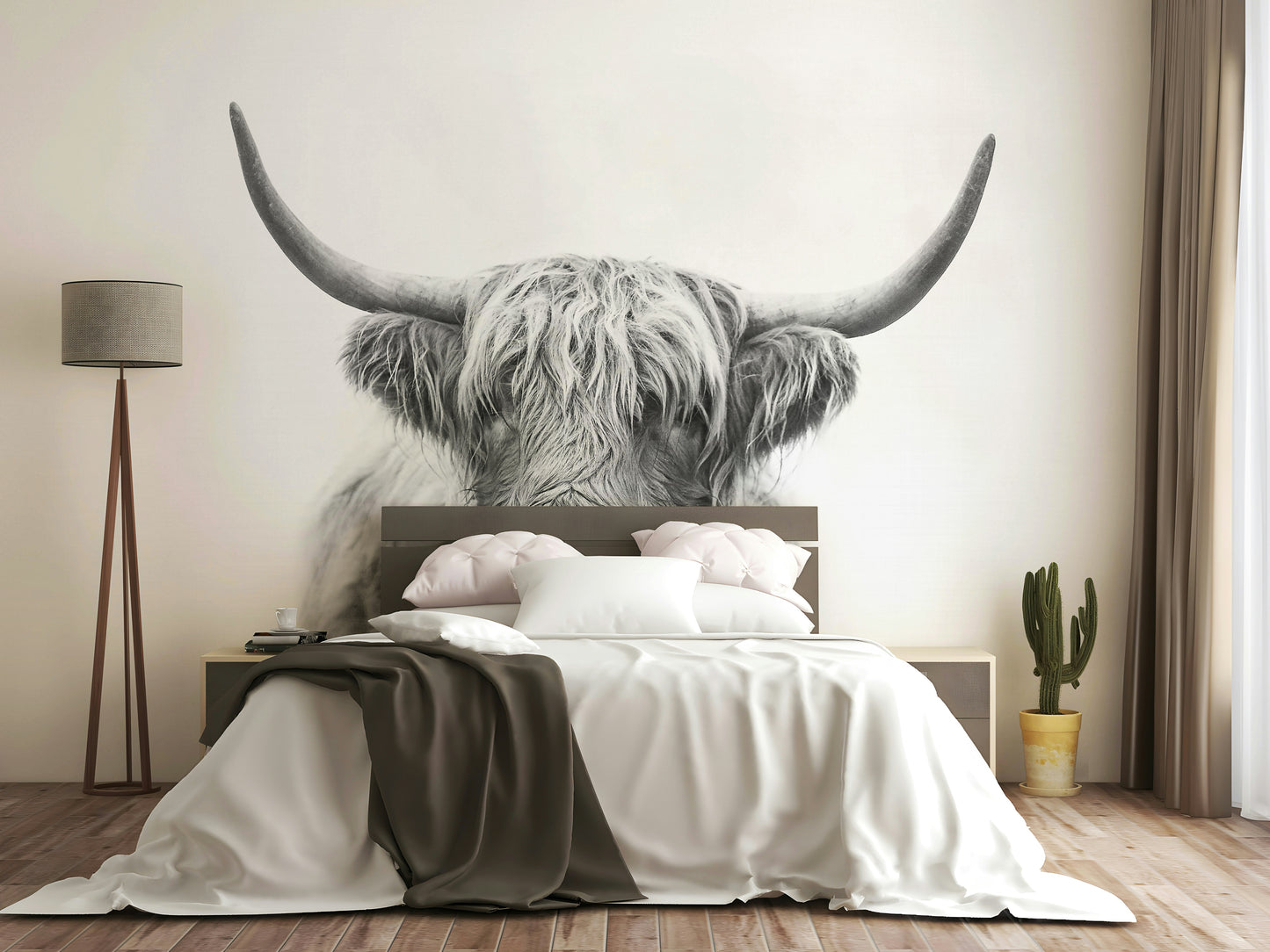 Earthy tones of brown, red, or black fur.

