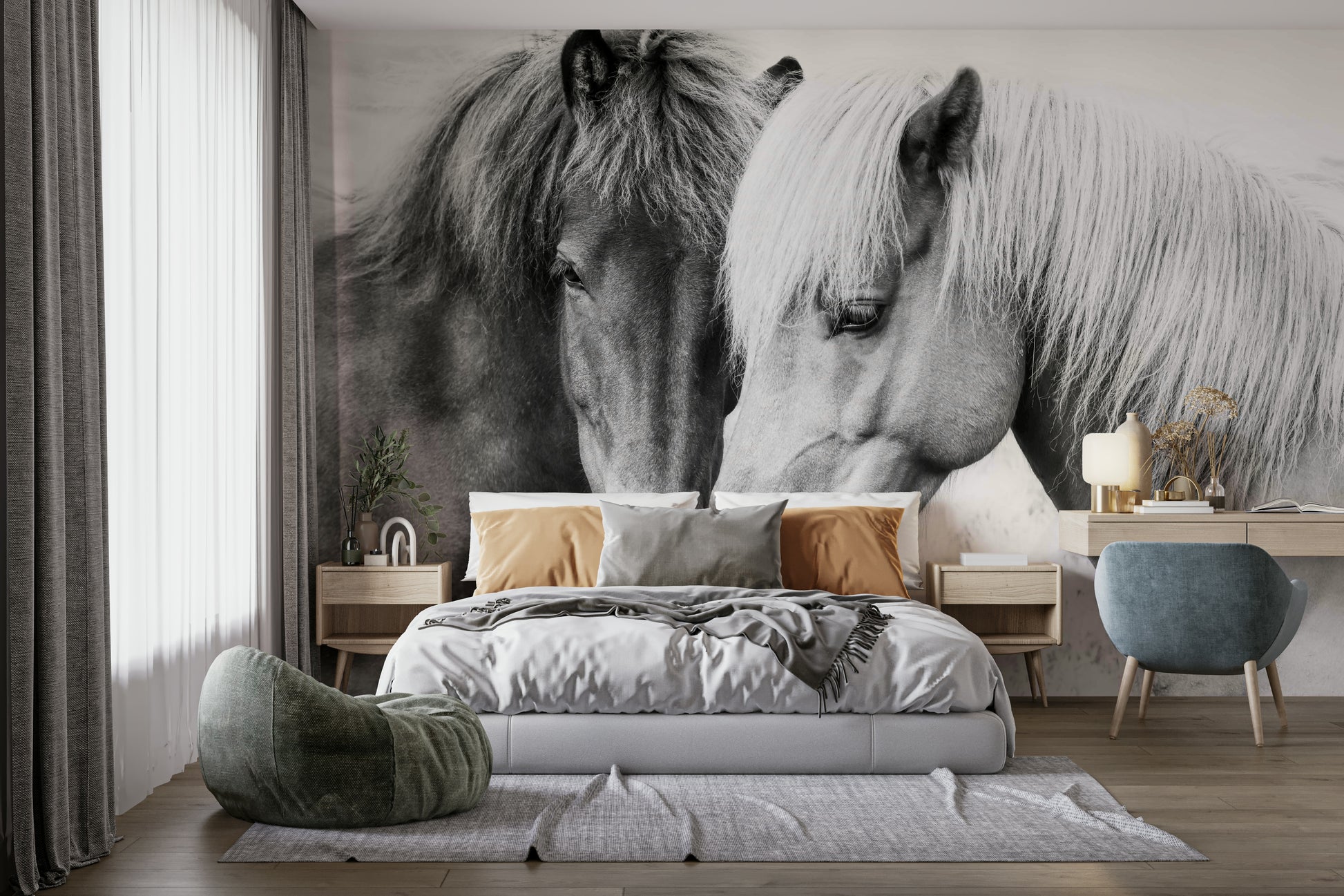 Ideal for a living room, bedroom, or study.

