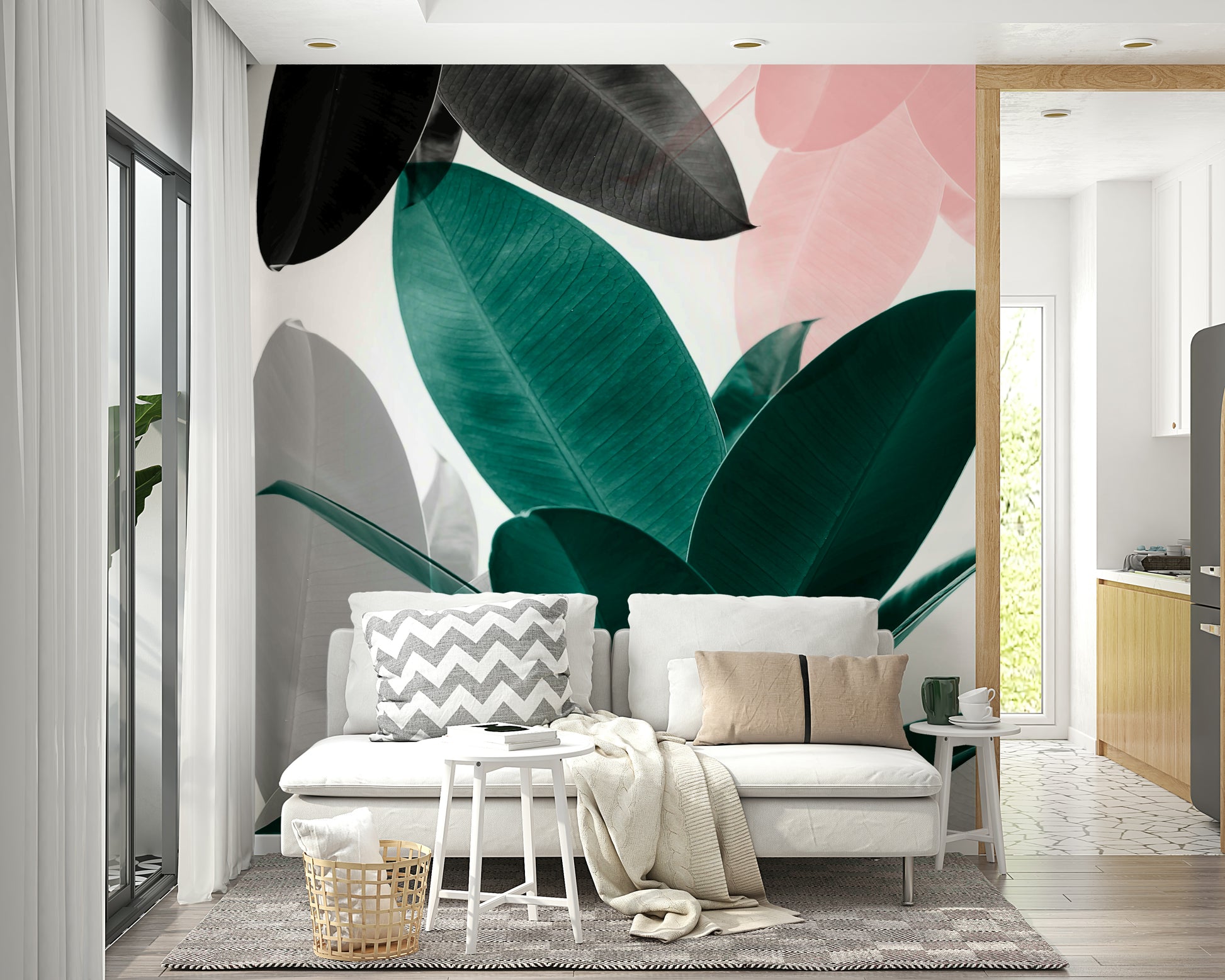 Focus on natural forms and light interaction.

