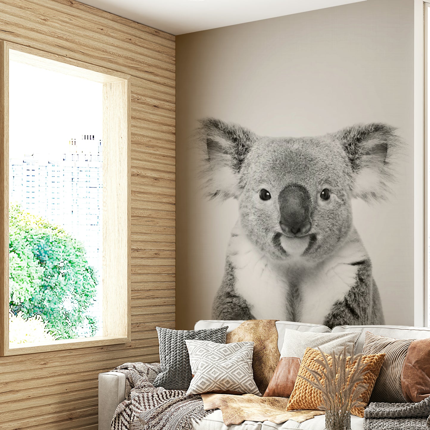 Ideal for a living room, bedroom, or nursery.

