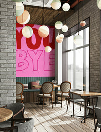 Playful and charming aesthetic.

