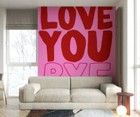 Wall decor evoking warmth and affection.

