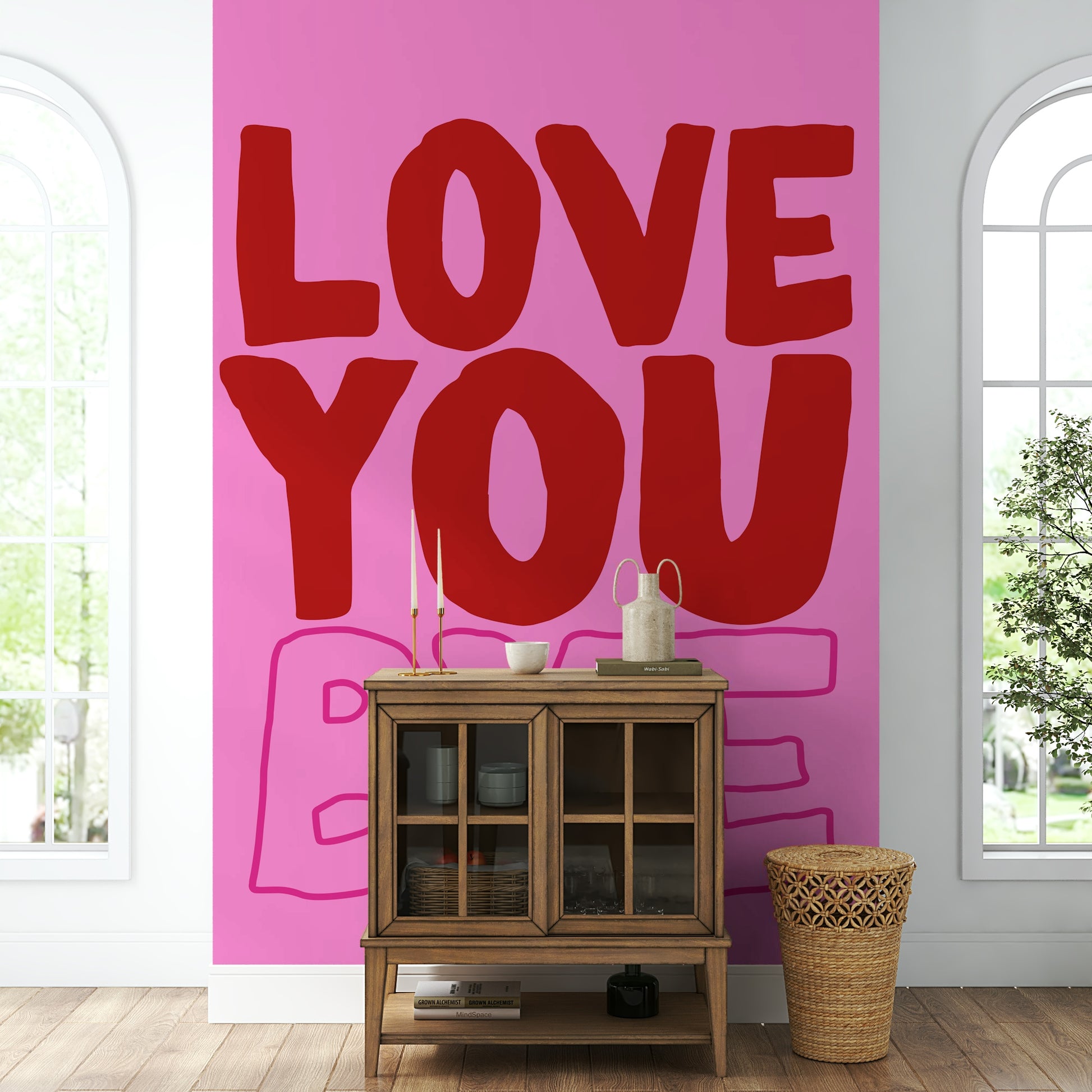 Ideal for a bedroom, hallway, or child's room.

