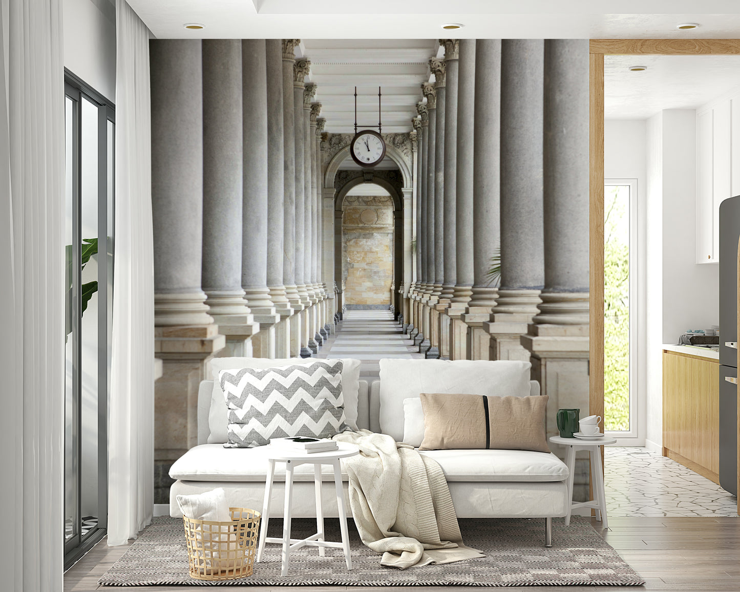 Ideal for a living room, office, hallway, or study.

