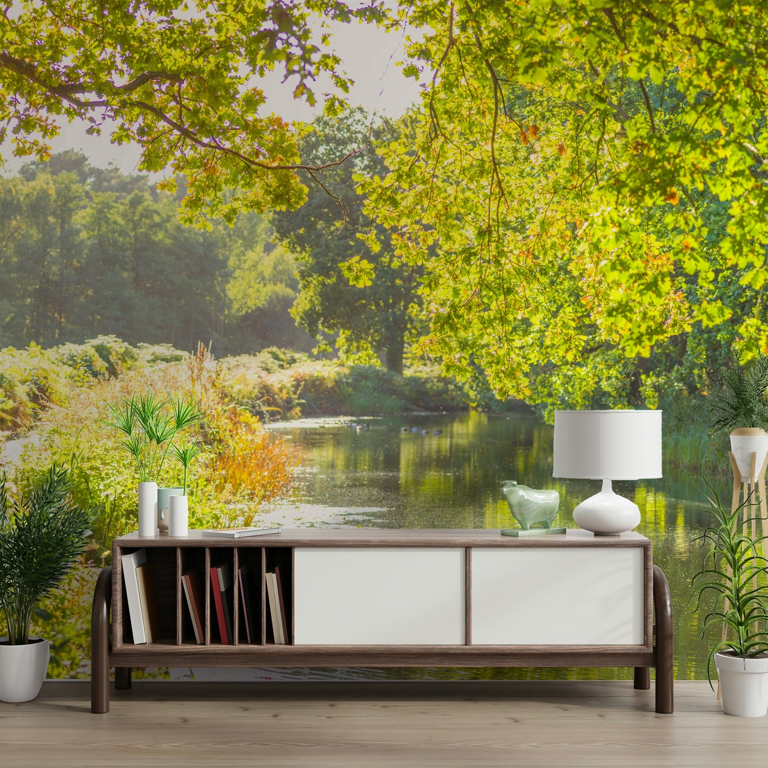 Inviting and calming aesthetic.

